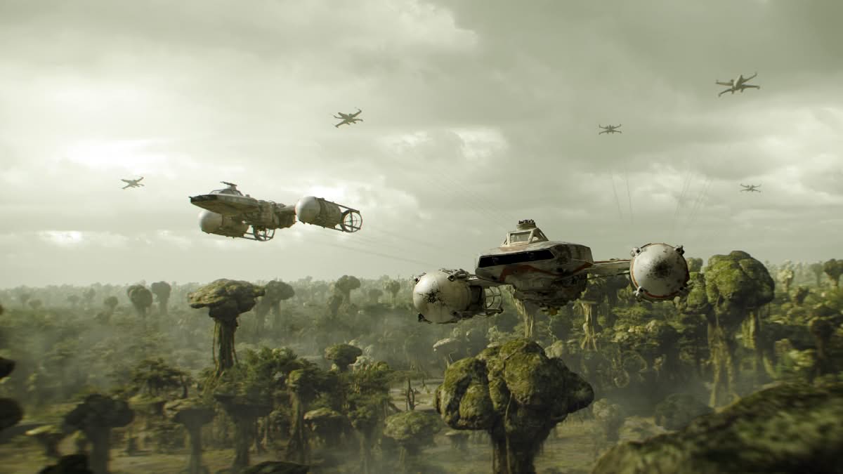 Y-Wing bombardiers dans The Mandalorian 2026