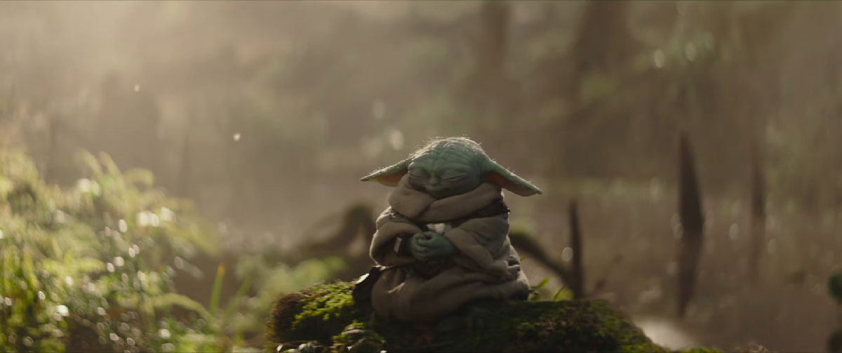 The Mandalorian and Grogu - Grogu en train de méditer