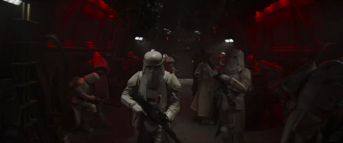 The Mandalorian and Grogu - Snowtroopers dans un transport