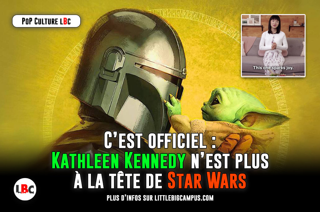 L'enfant Grogu (Baby Yoda) tendant sa petite main pour toucher le casque en beskar du Mandalorien dans un moment de tendresse