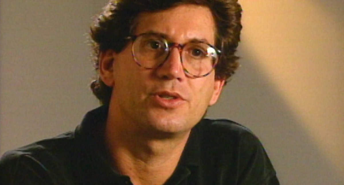 Portrait of Marc Porat, founder of General Magic and smartphone visionary, photographed in the 1990s