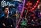 Sam Altman in front of a background featuring DDR5 RAM modules and exploding price charts
